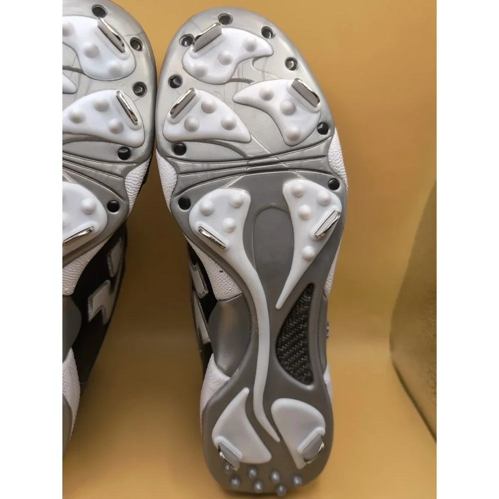 Dark Green Ringor Dynasty II Spike Women's Softball Cleats‎ All-Leather. 8.5